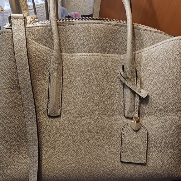 Kate Spade Cross Body purse or handbag beige color Good condition - Picture 2 of 11